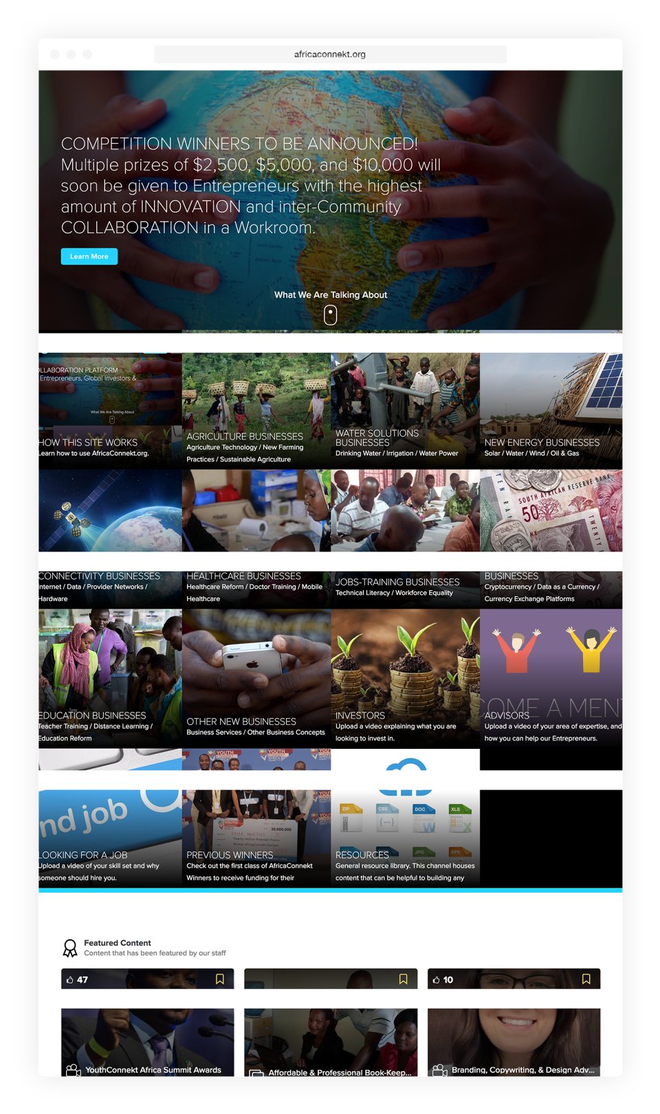 screenshot of Empact Collaboration Software